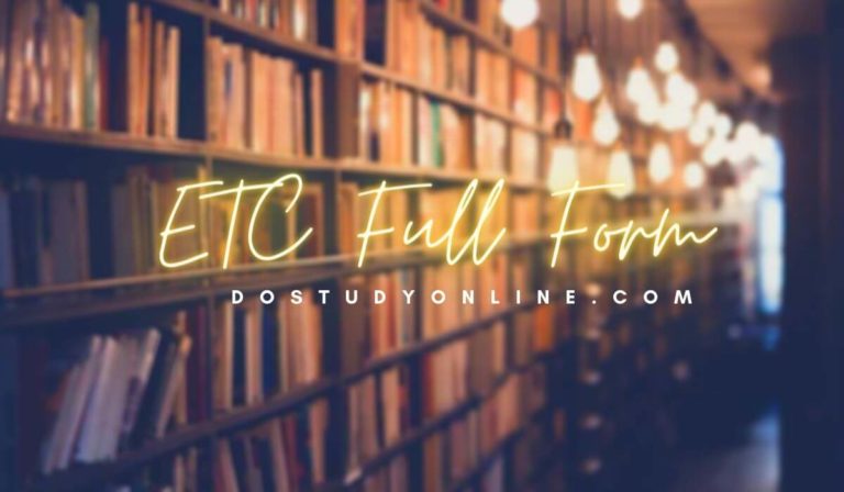 ETC Full Form