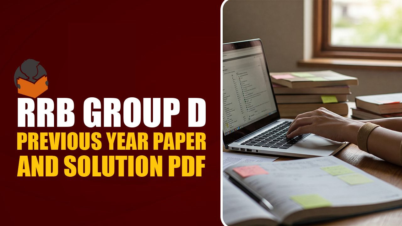 RRB Group D Recruitment 2026 Previous Year Question Paper PDF Download
