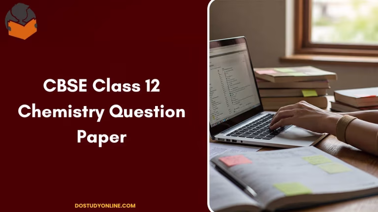 CBSE Class 12 Chemistry Question Paper